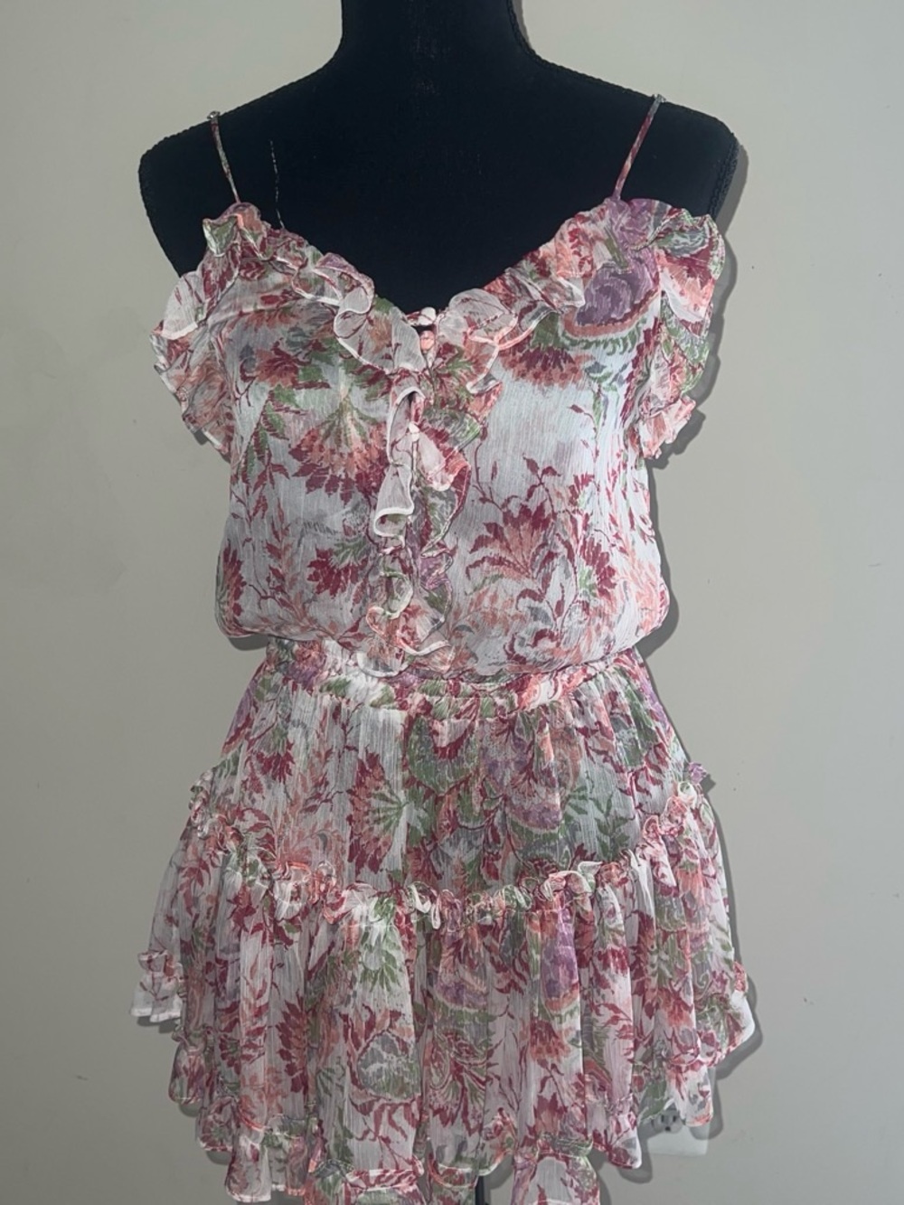 MISA Los Angeles Floral Mini Dress